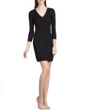 Tonal Zigzag Dress