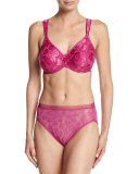 Awareness Full-Cup Underwire Bra, Wild Aster