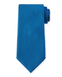 Textured Silk Tie, Blue