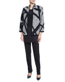 Intersection Houndstooth Boxy Jacket 