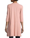 Dorana 3/4-Sleeve Embroidered Tunic