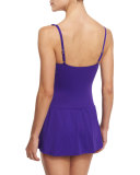 Ruched Sweetheart One-Piece Swimdress