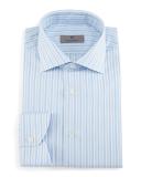 Modern-Fit Striped Dress Shirt