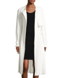 Augusto Belted Trenchcoat, Eggshell