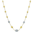 Siviglia Diamond Station Necklace, 18"L