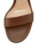 Leather Chunky-Heel Sandal, Texas