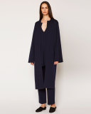 Destiny Straight-Leg Pants, Navy