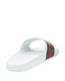 Pursuit '72 Rubber Slide Sandal, White