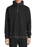 Funnel-Neck Zip Wind-Resistant Jacket