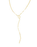 Flawless 14K Marquis Mini Diamond Lariat Necklace