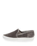Huxley Velvet Slip-On Sneaker