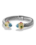 Renaissance Bracelet with Blue Topaz, Peridot, Tourmaline and Gold