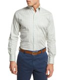 Freeport Check Sport Shirt, Yellow