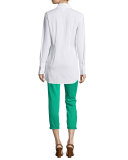 Joey Tailored Long-Sleeve Blouse 
