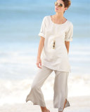 Cabo Crinkled Ankle Pants