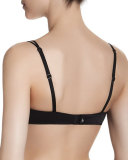 Delice Embroidered Demi Bra, Moonlight