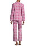 Paisley Love Long-Sleeve Classic Pajama Set
