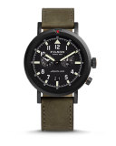 45.5mm Scout Dual-Time Watch, Black