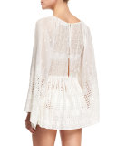 Harlequin Broderie Embroidered Eyelet Coverup Dress