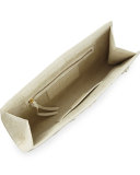 Laser-Cut Scroll Slicer Clutch Bag