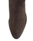 Jess Suede Over-the-Knee Boot, Bistro