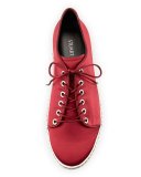 Holistic Satin Low-Top Sneaker