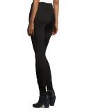 Dive Studded High-Rise Skinny Jeans, Black