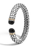 Dot Batu Small Onyx Kick Cuff