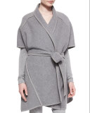 Double-Faced Cashmere Belted Coat