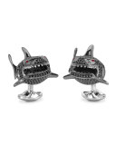 Small Shark Cuff Links
