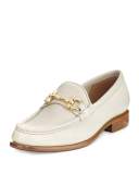 Mason 3 Leather Gancini Loafer, Cream (Panna)