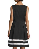 Sleeveless Fit & Flare Dress 