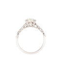 Estate Art Deco Box Diamond Engagement Ring, Size 6.5