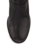 Avery Shearling Knee Boot, Black