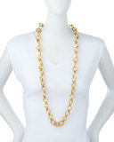 Element Square Link Chain Necklace, 36"