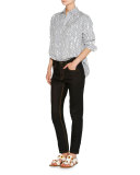 Straight-Leg Classic Jeans, Dark Navy