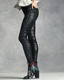 Bojana Embroidered Suede Bootie, Black