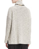 Funnel-Neck Soft-Spun Top
