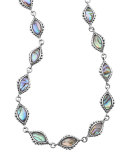 Contessa Abalone Station Necklace, 20"