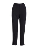 Cropped High-Waist Pants