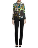 Talisana High-Waist Pants, Black