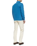 Solid Oxford Dress Shirt, Blue