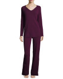 Cashmere V-Neck Lounge Top