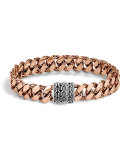 Men's Large Gourmette Chain Bracelet