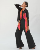 Waterfall Printed Georgette Jacket