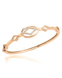 Affinity Diamond & Oval Element Station Bangle