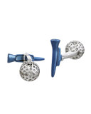 Golf Ball & Tee Cuff Links