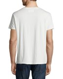 5 O'Clock Pocket T-Shirt, White