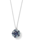 Wonderland Silver Flower Pendant
