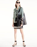 Linen-Blend Utility Jacket, Army